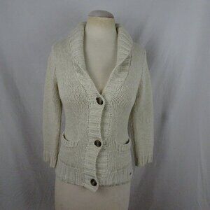 Y2K Vintage Hollister Cardigan Sweater with Pockets Size S